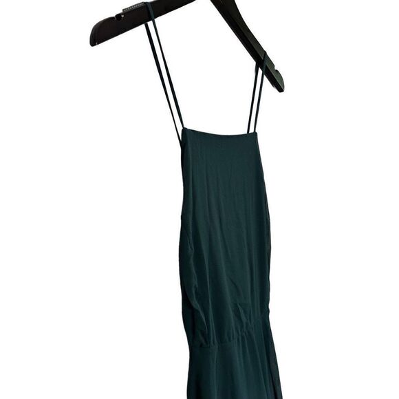 NWT Lulus Mythical Kind of Love Dark Green Maxi Dress size M - Picture 5 of 8